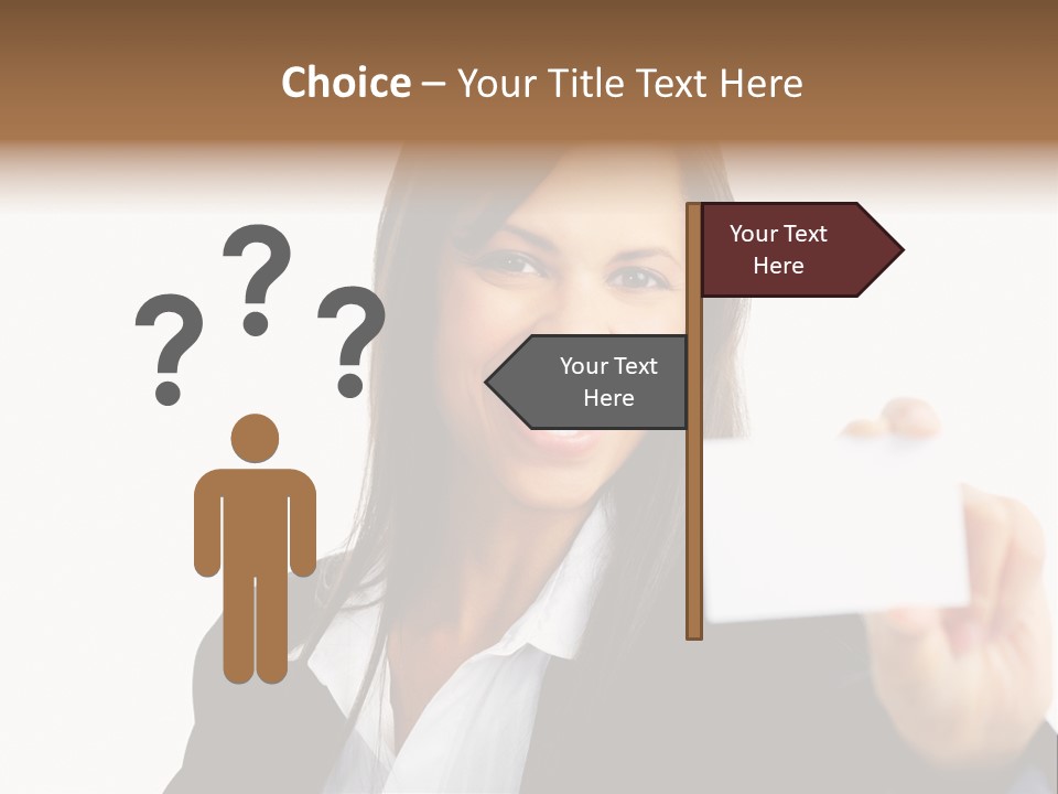 Young Ethnic Latino PowerPoint Template