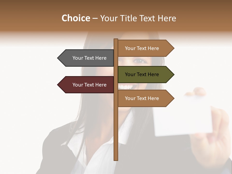 Young Ethnic Latino PowerPoint Template