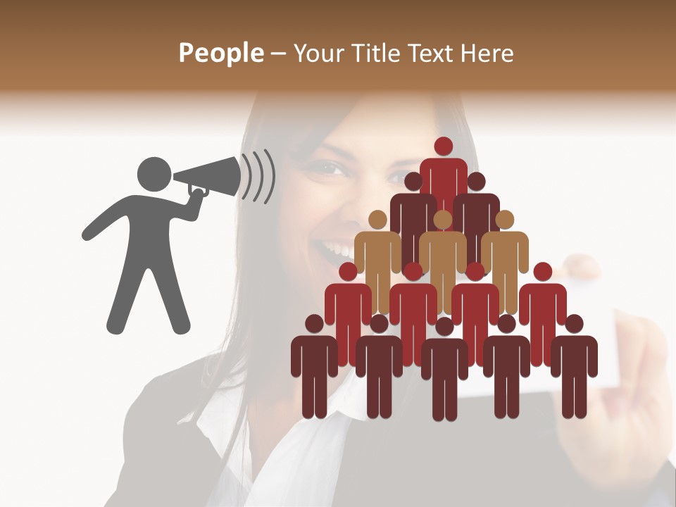 Young Ethnic Latino PowerPoint Template