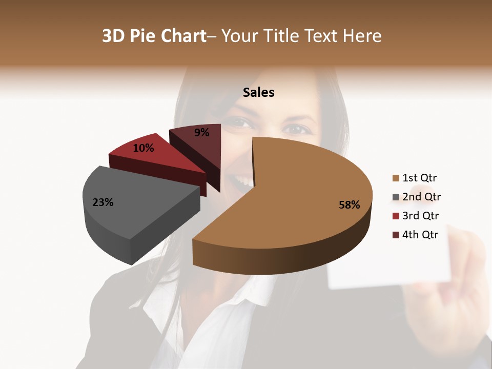 Young Ethnic Latino PowerPoint Template
