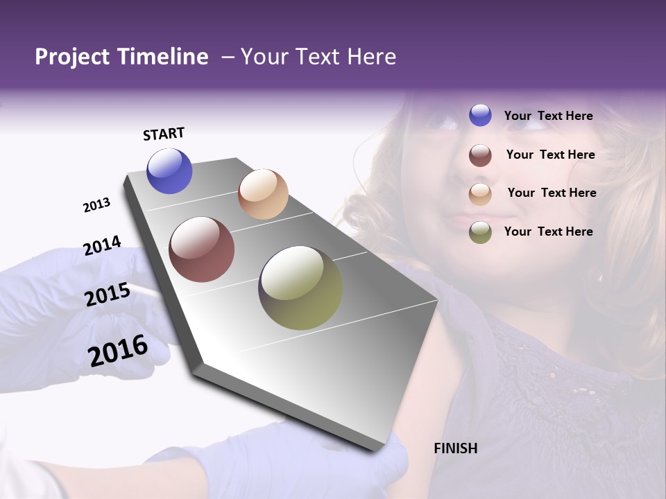 Care Drug Isolated PowerPoint Template