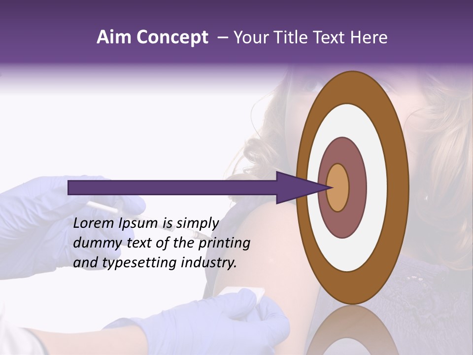 Care Drug Isolated PowerPoint Template