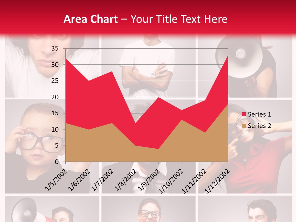Mouth Female Grey PowerPoint Template