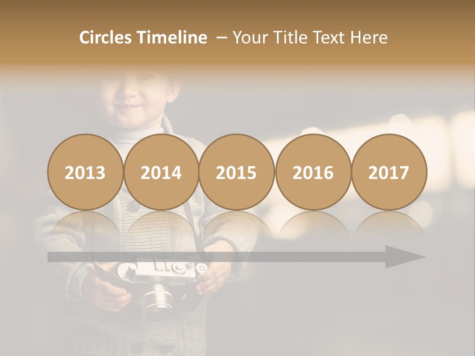 Childhood Grey Beautiful PowerPoint Template