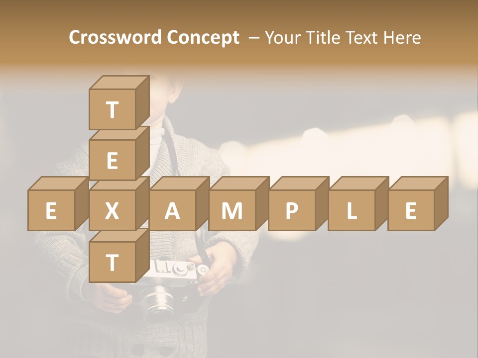 Childhood Grey Beautiful PowerPoint Template