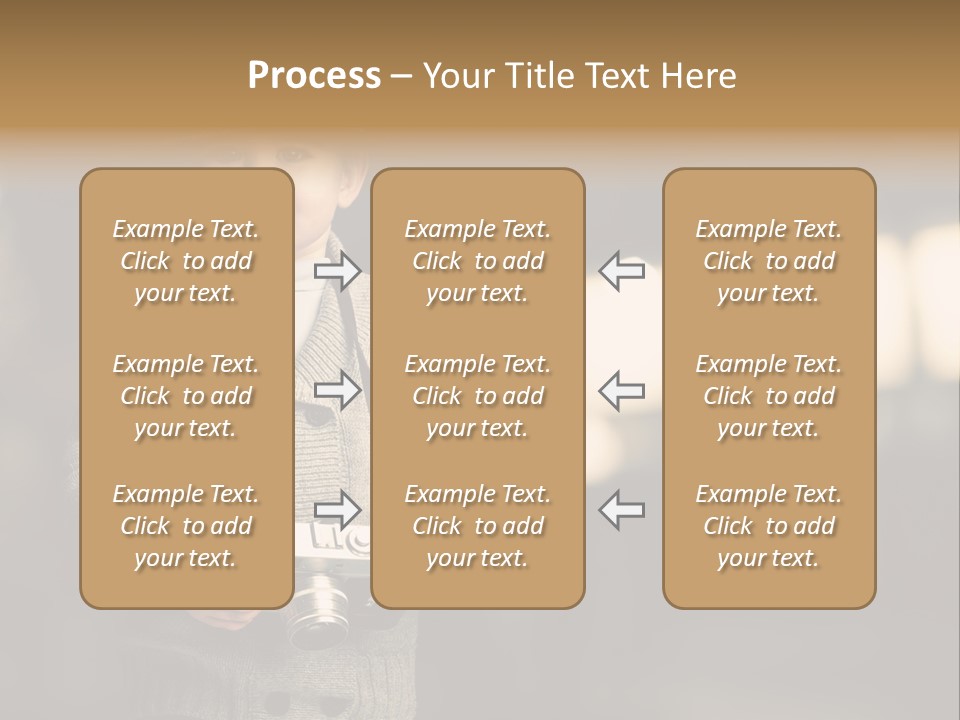 Childhood Grey Beautiful PowerPoint Template