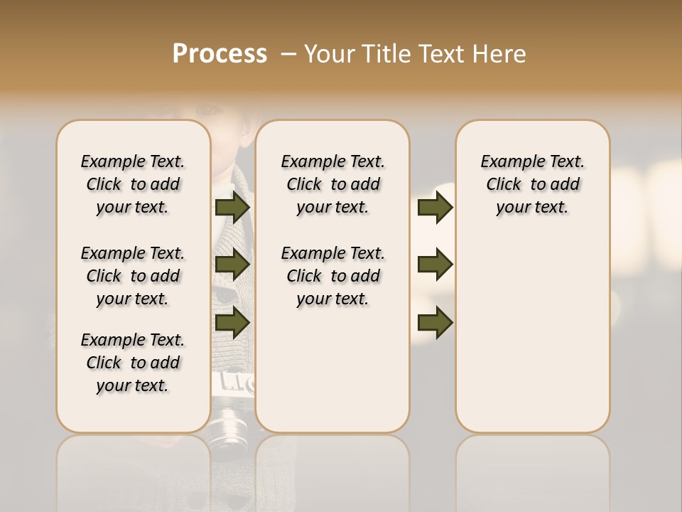 Childhood Grey Beautiful PowerPoint Template