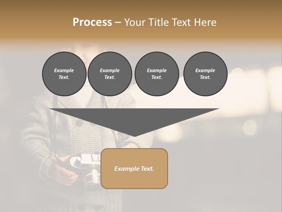 Childhood Grey Beautiful PowerPoint Template
