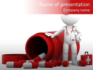 Doctor Care Support PowerPoint Template