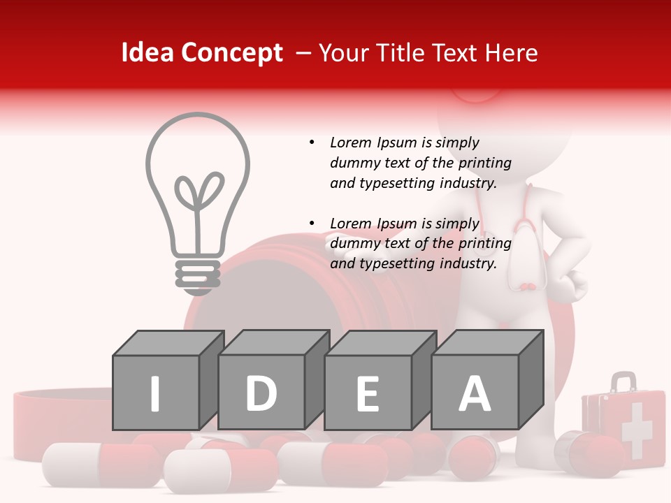 Doctor Care Support PowerPoint Template