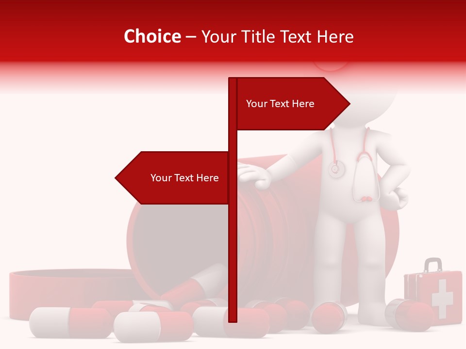 Doctor Care Support PowerPoint Template