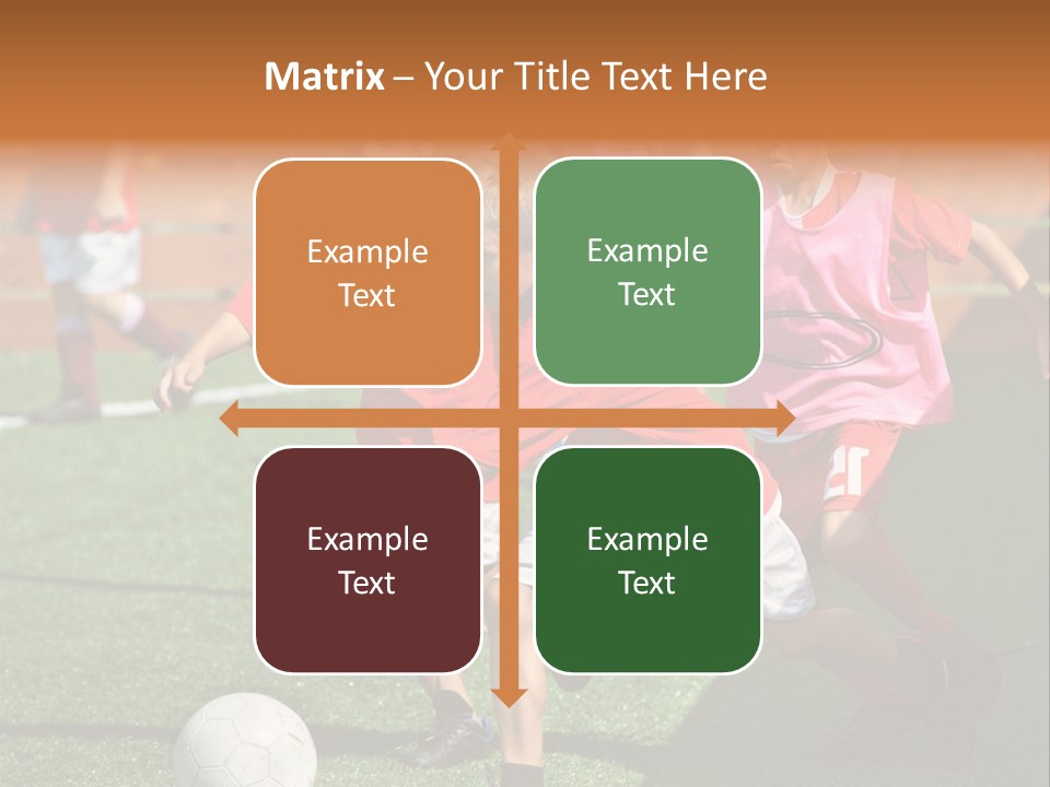 Hunt Down Kid Kicking PowerPoint Template