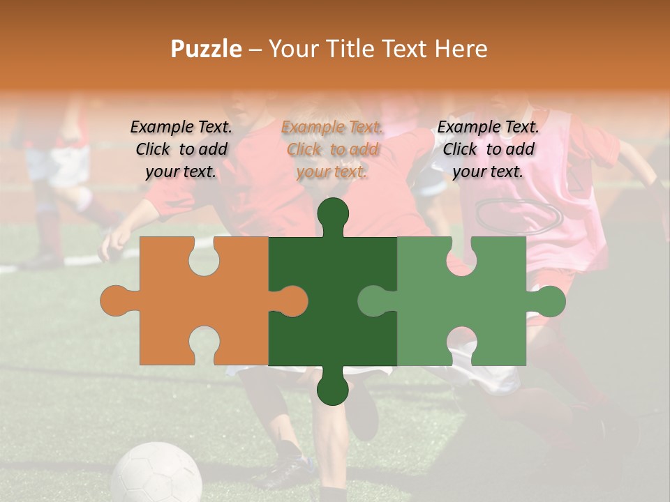 Hunt Down Kid Kicking PowerPoint Template