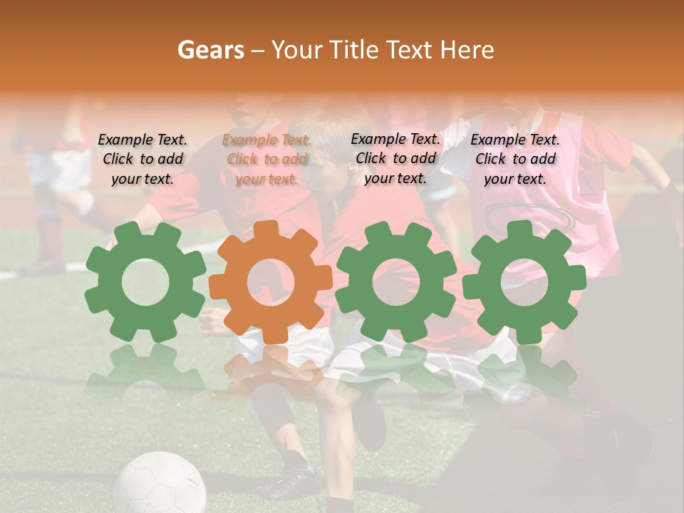 Hunt Down Kid Kicking PowerPoint Template