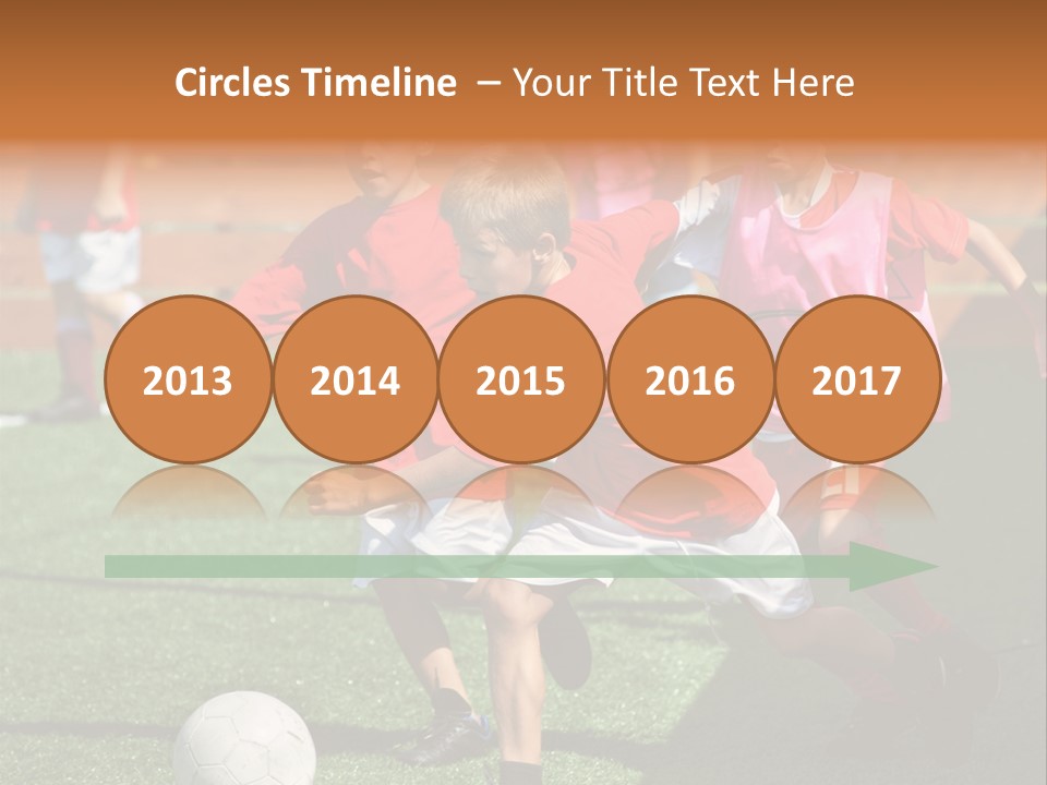 Hunt Down Kid Kicking PowerPoint Template