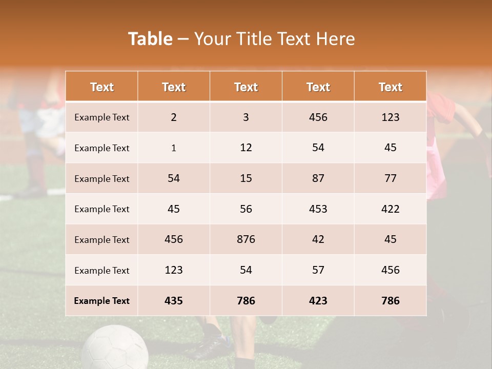 Hunt Down Kid Kicking PowerPoint Template