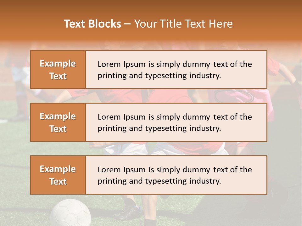Hunt Down Kid Kicking PowerPoint Template
