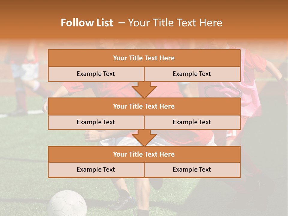 Hunt Down Kid Kicking PowerPoint Template