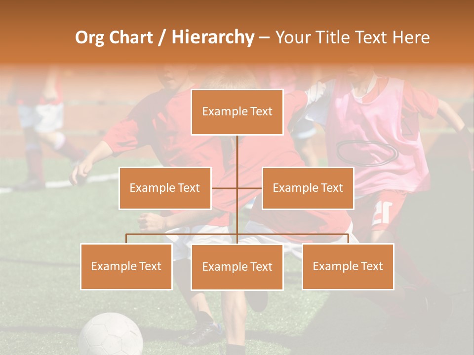 Hunt Down Kid Kicking PowerPoint Template