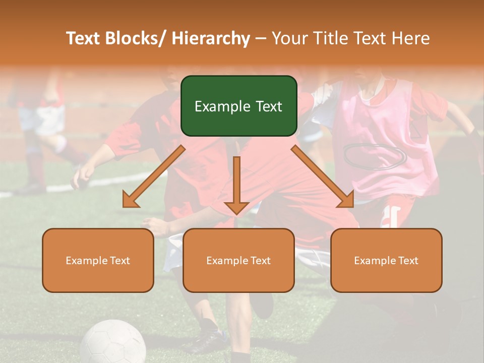 Hunt Down Kid Kicking PowerPoint Template