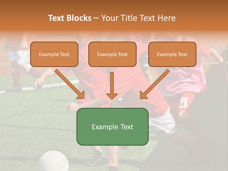 Hunt Down Kid Kicking PowerPoint Template