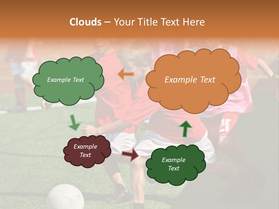 Hunt Down Kid Kicking PowerPoint Template