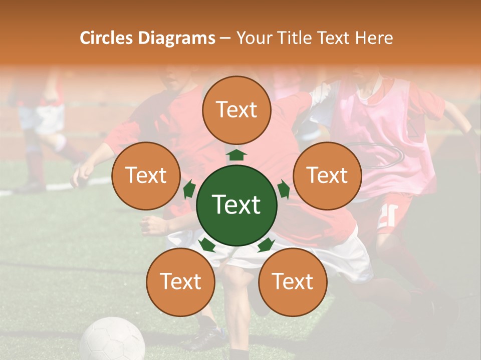 Hunt Down Kid Kicking PowerPoint Template