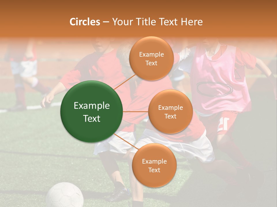 Hunt Down Kid Kicking PowerPoint Template