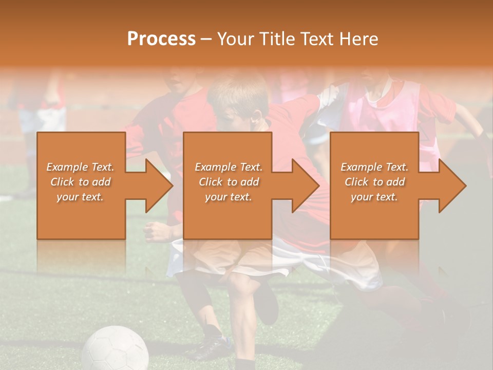 Hunt Down Kid Kicking PowerPoint Template