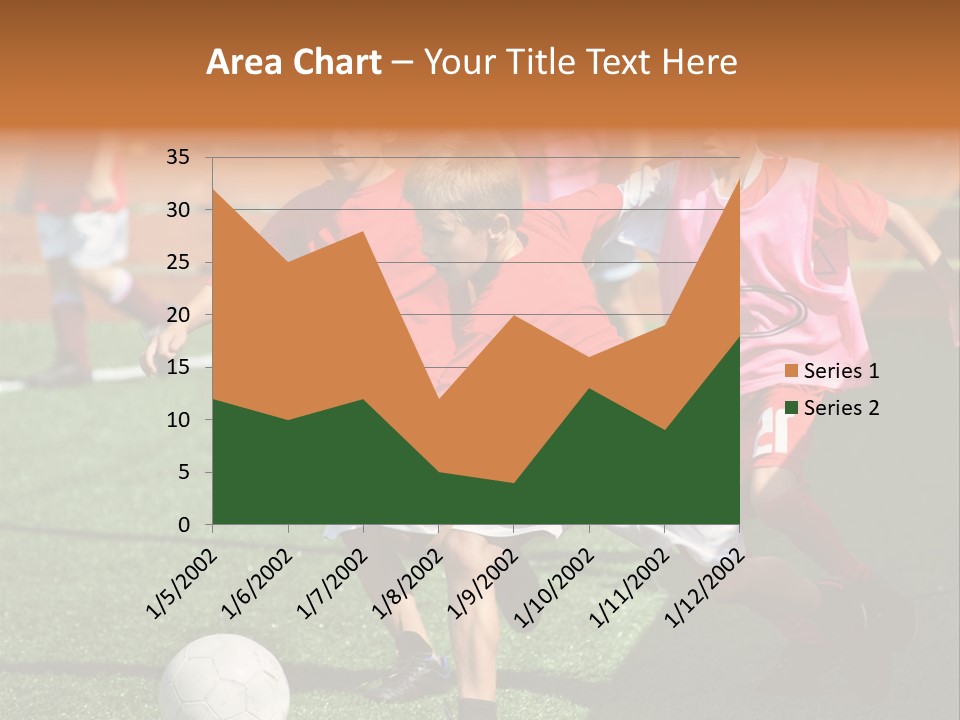 Hunt Down Kid Kicking PowerPoint Template