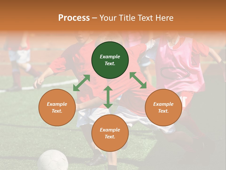 Hunt Down Kid Kicking PowerPoint Template