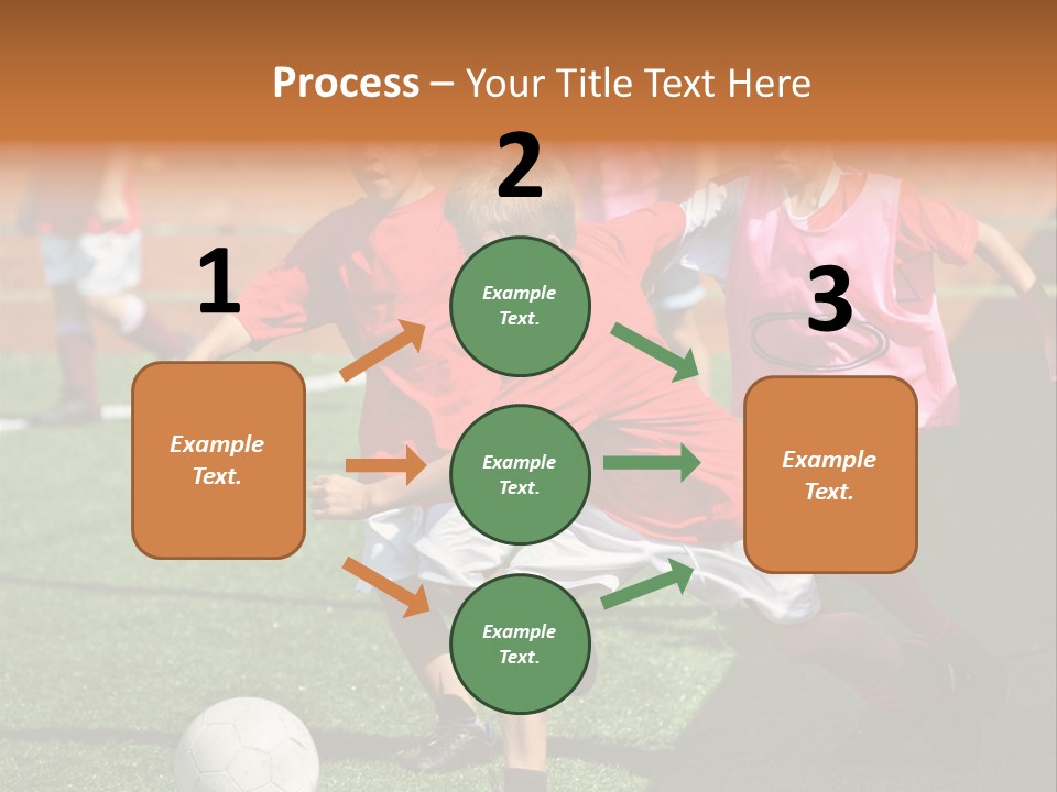 Hunt Down Kid Kicking PowerPoint Template