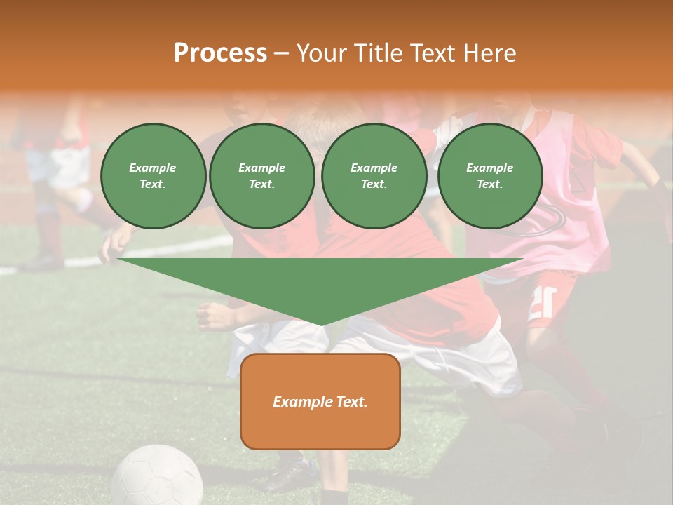 Hunt Down Kid Kicking PowerPoint Template