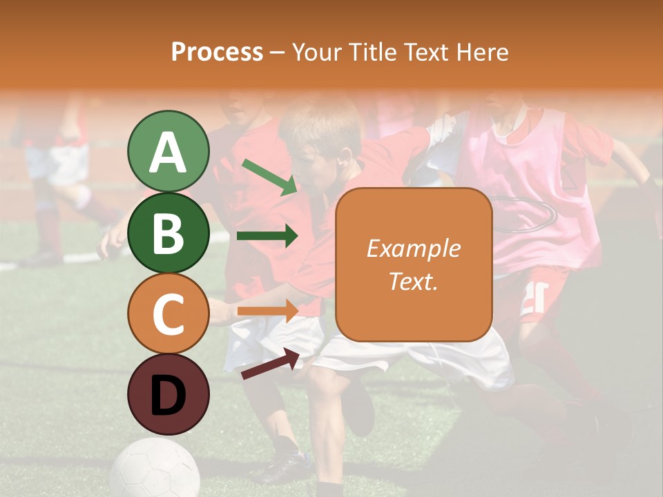 Hunt Down Kid Kicking PowerPoint Template