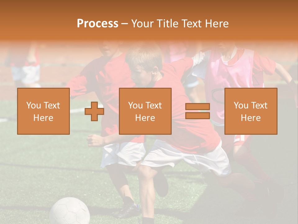 Hunt Down Kid Kicking PowerPoint Template