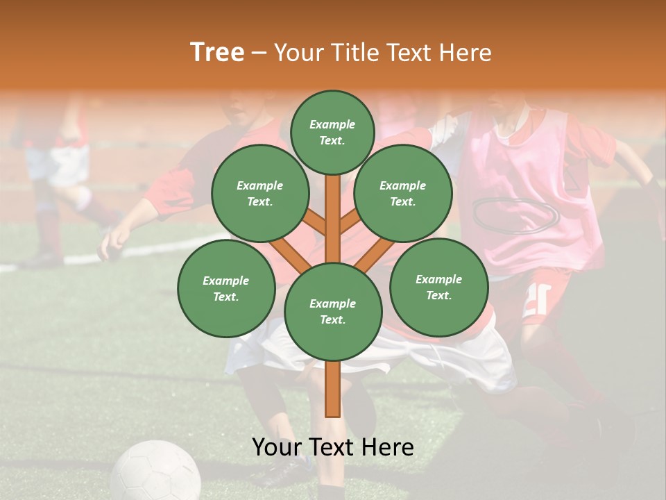 Hunt Down Kid Kicking PowerPoint Template