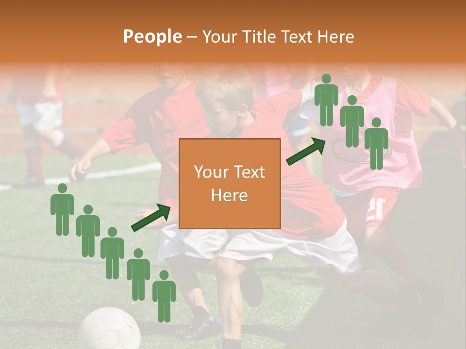 Hunt Down Kid Kicking PowerPoint Template