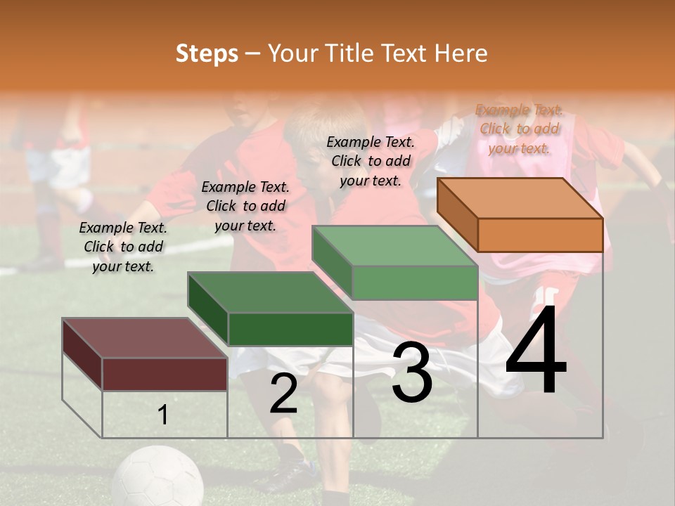 Hunt Down Kid Kicking PowerPoint Template