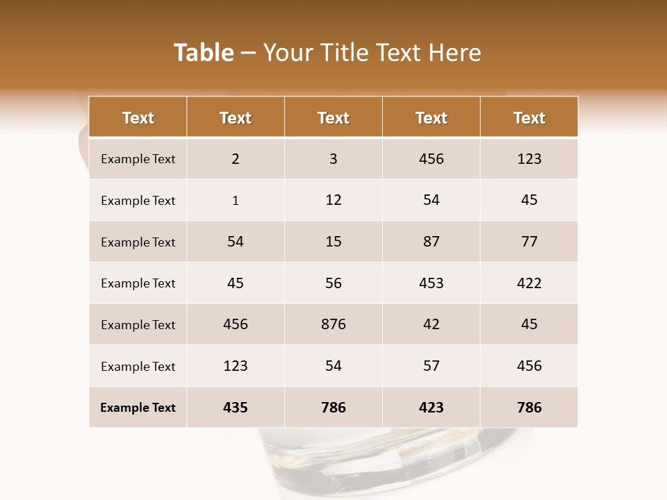 Golden Tobacco Hard PowerPoint Template