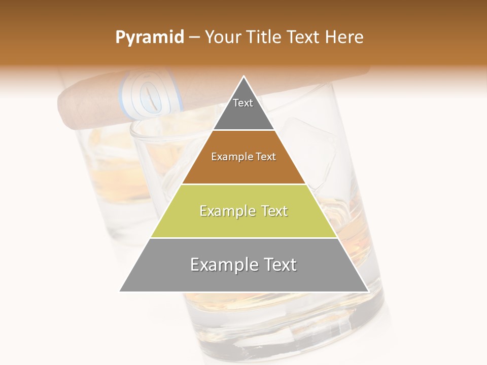 Golden Tobacco Hard PowerPoint Template