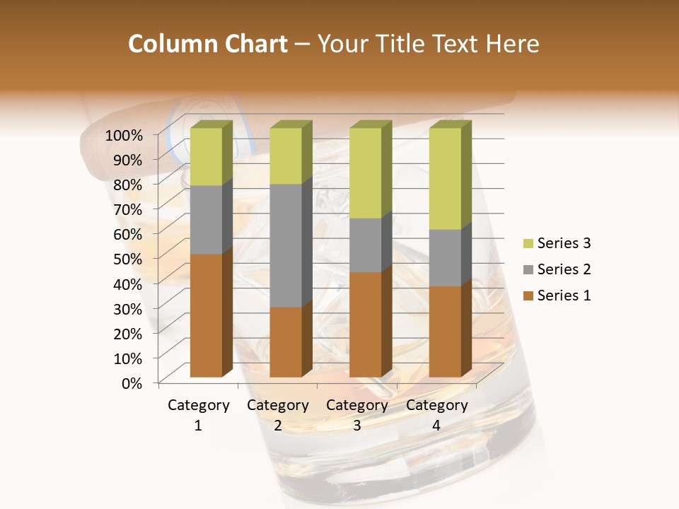 Golden Tobacco Hard PowerPoint Template