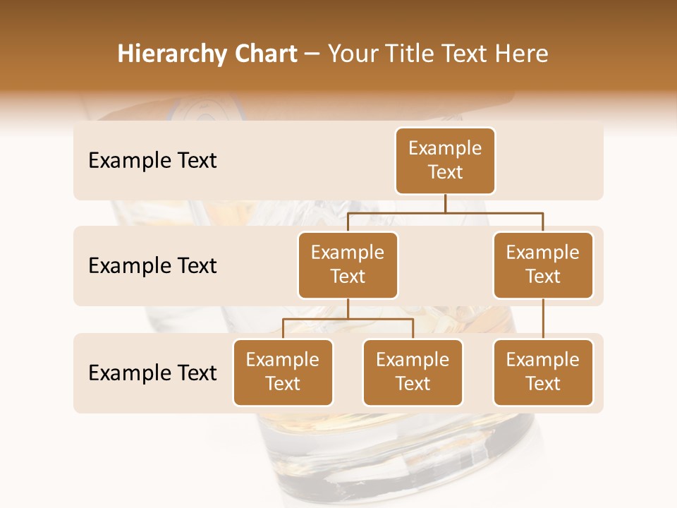 Golden Tobacco Hard PowerPoint Template
