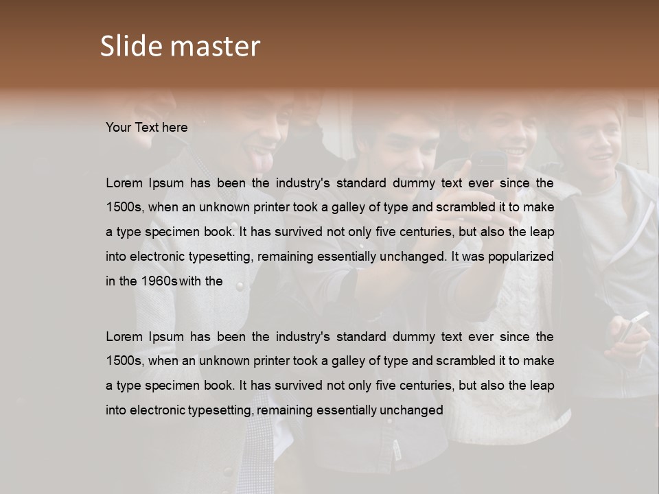 Papparattzi Female Xfactor PowerPoint Template