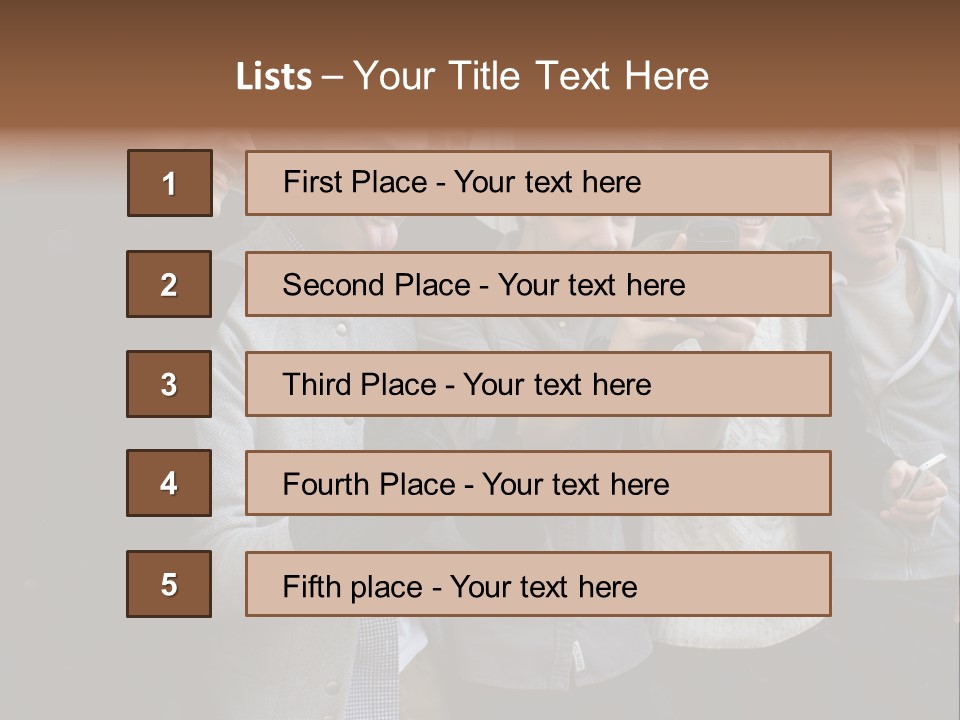 Papparattzi Female Xfactor PowerPoint Template