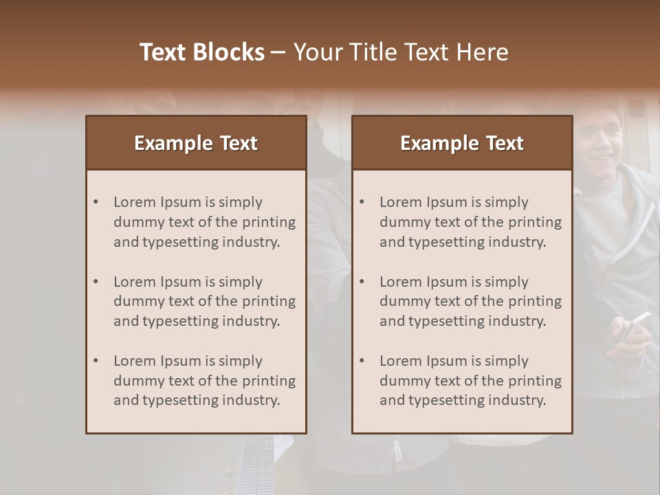 Papparattzi Female Xfactor PowerPoint Template