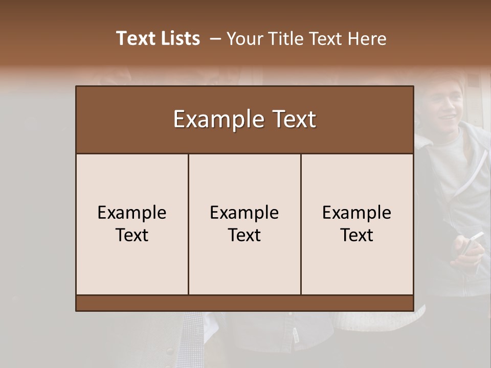 Papparattzi Female Xfactor PowerPoint Template