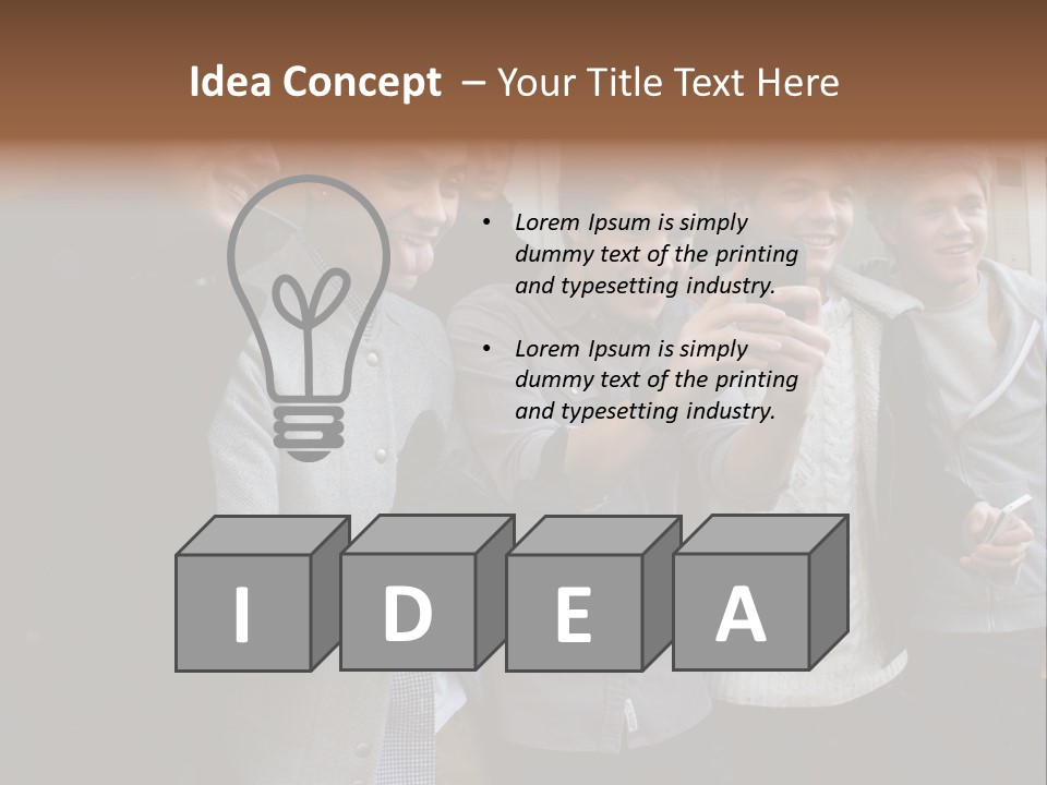 Papparattzi Female Xfactor PowerPoint Template