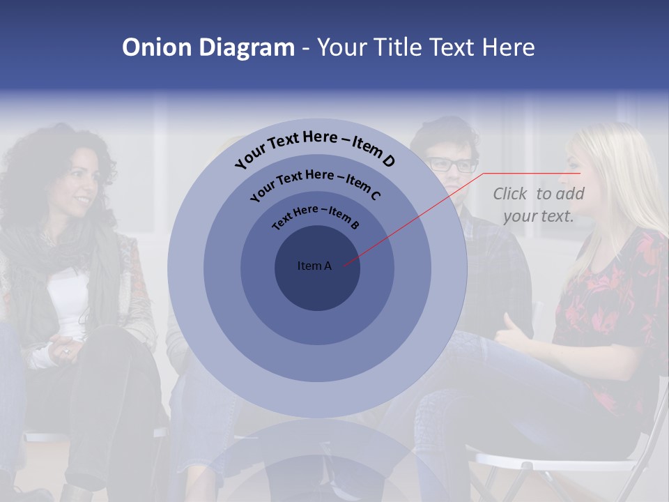 Working Discussing Group PowerPoint Template