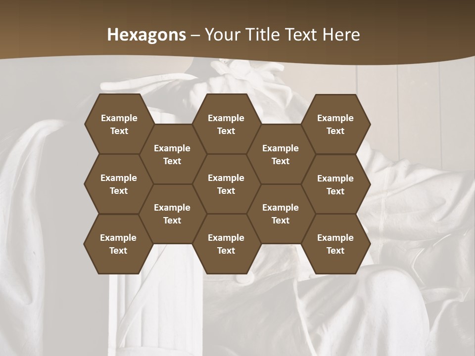 American Patriotism Sitting PowerPoint Template