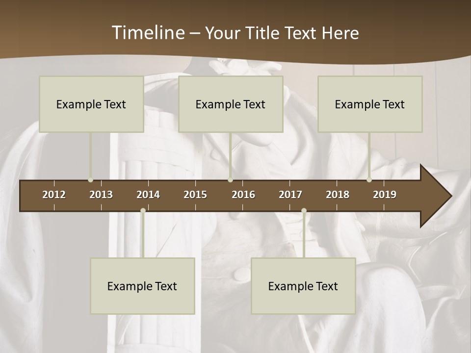 American Patriotism Sitting PowerPoint Template